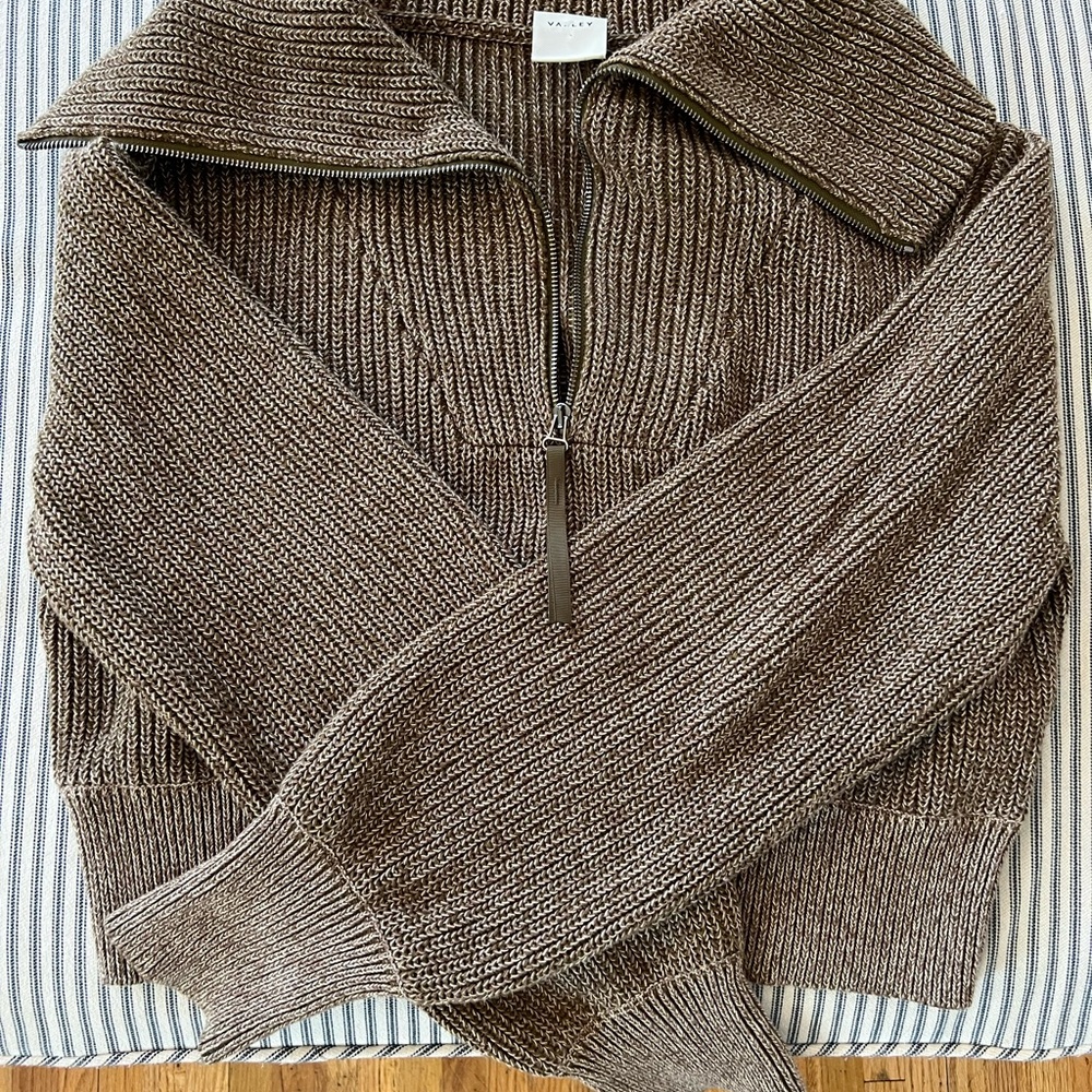 Varley Mentone Half Zip Knit Pullover